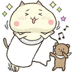 [LINEスタンプ] ねこっとペーパー 