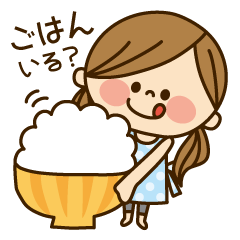 [LINEスタンプ] かわいい主婦の1日【日常編】 fetchpriority=high