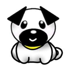 [LINEスタンプ] パグ 犬のスタンプ fetchpriority=high