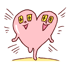 [LINEスタンプ] ハーティーさん 