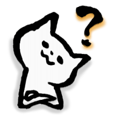 [LINEスタンプ] ゆる筆にゃんこ 