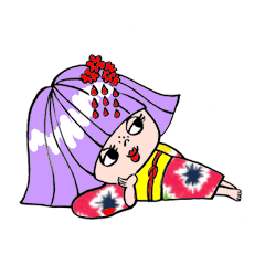 [LINEスタンプ] レトロガールのゆるかわ代弁スタンプ fetchpriority=high