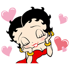 [LINEスタンプ] SEXY！Betty Boop 