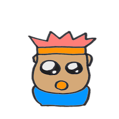 [LINEスタンプ] 男子パペット 