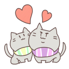 [LINEスタンプ] マフラーまゆにゃんこ 