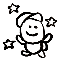 [LINEスタンプ] くいくいかめさん 