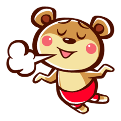 [LINEスタンプ] クマ丸 
