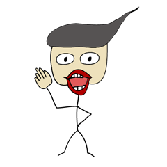 [LINEスタンプ] トークをやめる時に使いたい山田君スタンプ