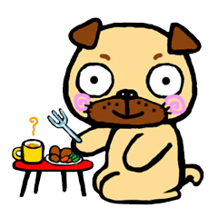 [LINEスタンプ] ぱぐぷー