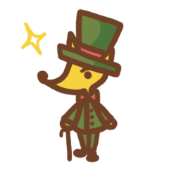 [LINEスタンプ] ヤドリギはかせ 