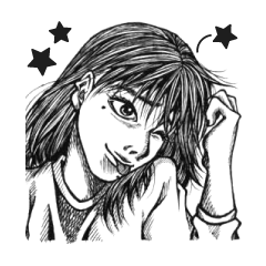 [LINEスタンプ] 漫画女子 fetchpriority=high