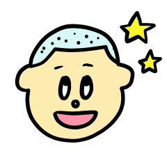 [LINEスタンプ] 坊主のぼーちゃん