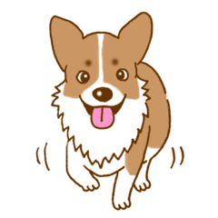 [LINEスタンプ] コーギーのときちゃんの時々 