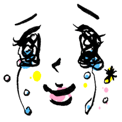 [LINEスタンプ] 顔顔顔顔顔03 