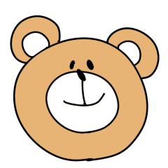 [LINEスタンプ] やる気なしクマさん 