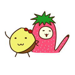 [LINEスタンプ] Chestnut Kingdom 