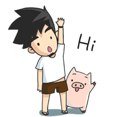 [LINEスタンプ] Ton-Mai and Do-Do 