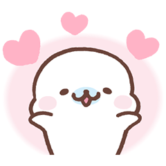 [LINEスタンプ] まめゴマ ドキドキ♪アニメスタンプ 