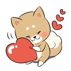 [LINEスタンプ] しば犬まろ fetchpriority=high