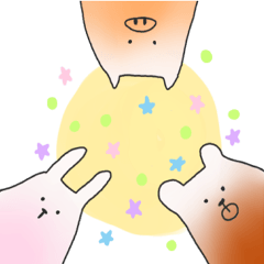 [LINEスタンプ] 既読と重要度アニマル
