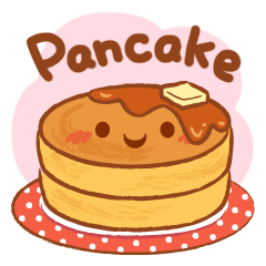 [LINEスタンプ] ふんわりパンケーキ