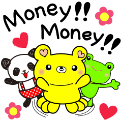 [LINEスタンプ] ゆるりん MY ZOO（英語版） 