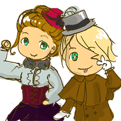[LINEスタンプ] Steampunk 日常 