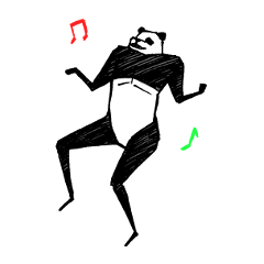 [LINEスタンプ] スリムぱんだ fetchpriority=high