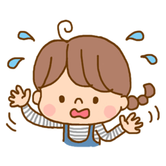 [LINEスタンプ] うっかりちゃん用スタンプ