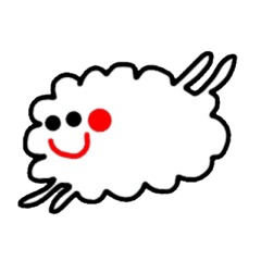[LINEスタンプ] かわいい雲 fetchpriority=high