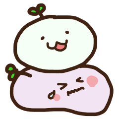 [LINEスタンプ] ふたばちゃんず 