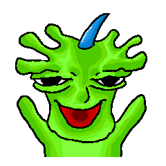 [LINEスタンプ] 宇宙生物ヒルトン fetchpriority=high