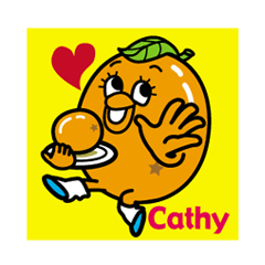 [LINEスタンプ] びわのキャッシー 2 