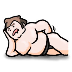 [LINEスタンプ] ゆるめのおすもうさん fetchpriority=high