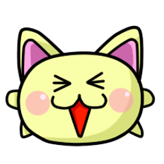 [LINEスタンプ] きいろにゃんこ 