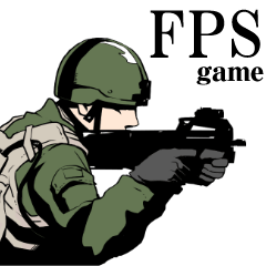 [LINEスタンプ] FPS向けスタンプ 
