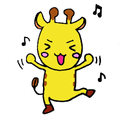 [LINEスタンプ] キリンガール