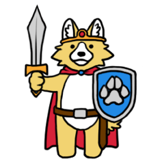 [LINEスタンプ] 勇者犬 