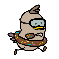 [LINEスタンプ] Duckenov and BaoBao 