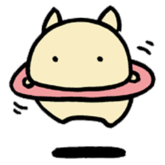 [LINEスタンプ] ネコ土星 