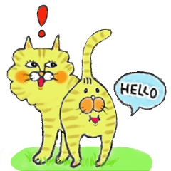 [LINEスタンプ] 猫右門（ねこうもん） 