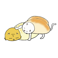 [LINEスタンプ] 猫丸ぱんと猫メロン