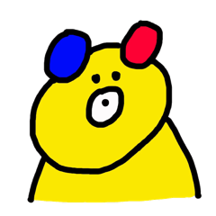 [LINEスタンプ] クマくん 