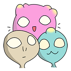 [LINEスタンプ] World Of Alien fetchpriority=high