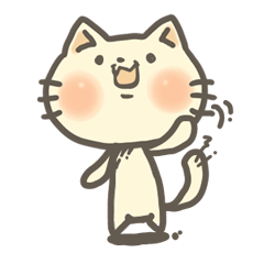 [LINEスタンプ] モチモチにゃんこ 