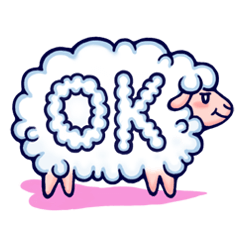 [LINEスタンプ] ひつじとアルパカ 