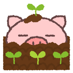 [LINEスタンプ] ぶたたの春
