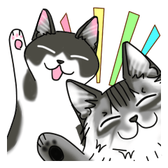 [LINEスタンプ] ねこねこ劇場まりんらんど その2
