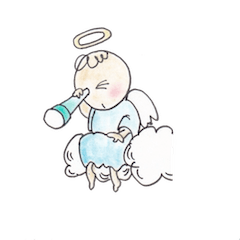 [LINEスタンプ] Happy angel 