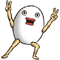 [LINEスタンプ] たまごです。 